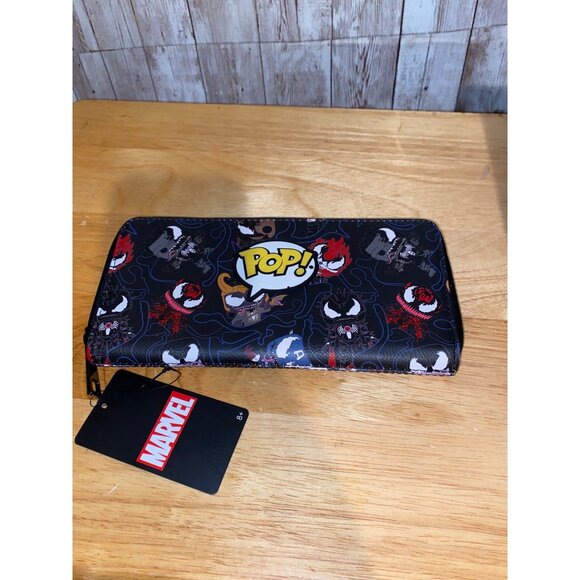 NWT Funko Pop Marvel Venomized  Zip Around Characters Wallet - Picture 1 of 5